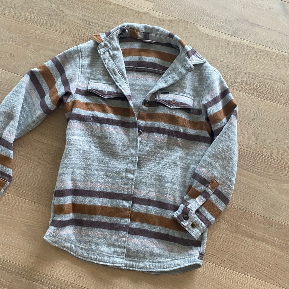 Columbia shacket jacket oversized small